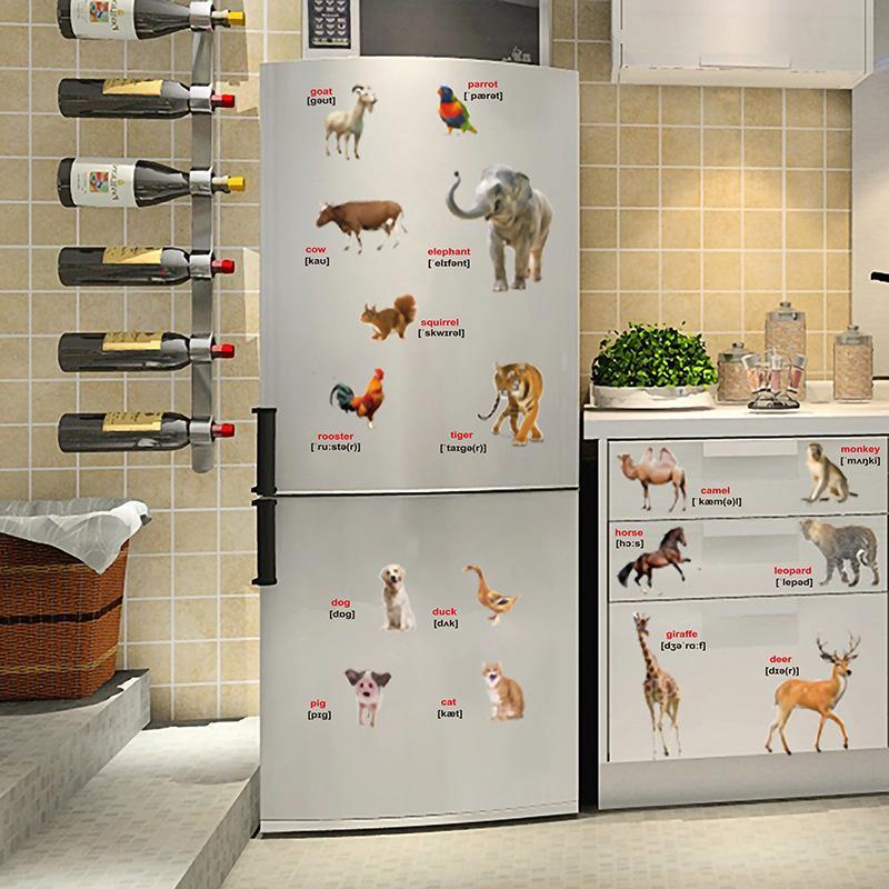 Kids Education Wallpaper - 2 Adhesivos de Pared Educativos con