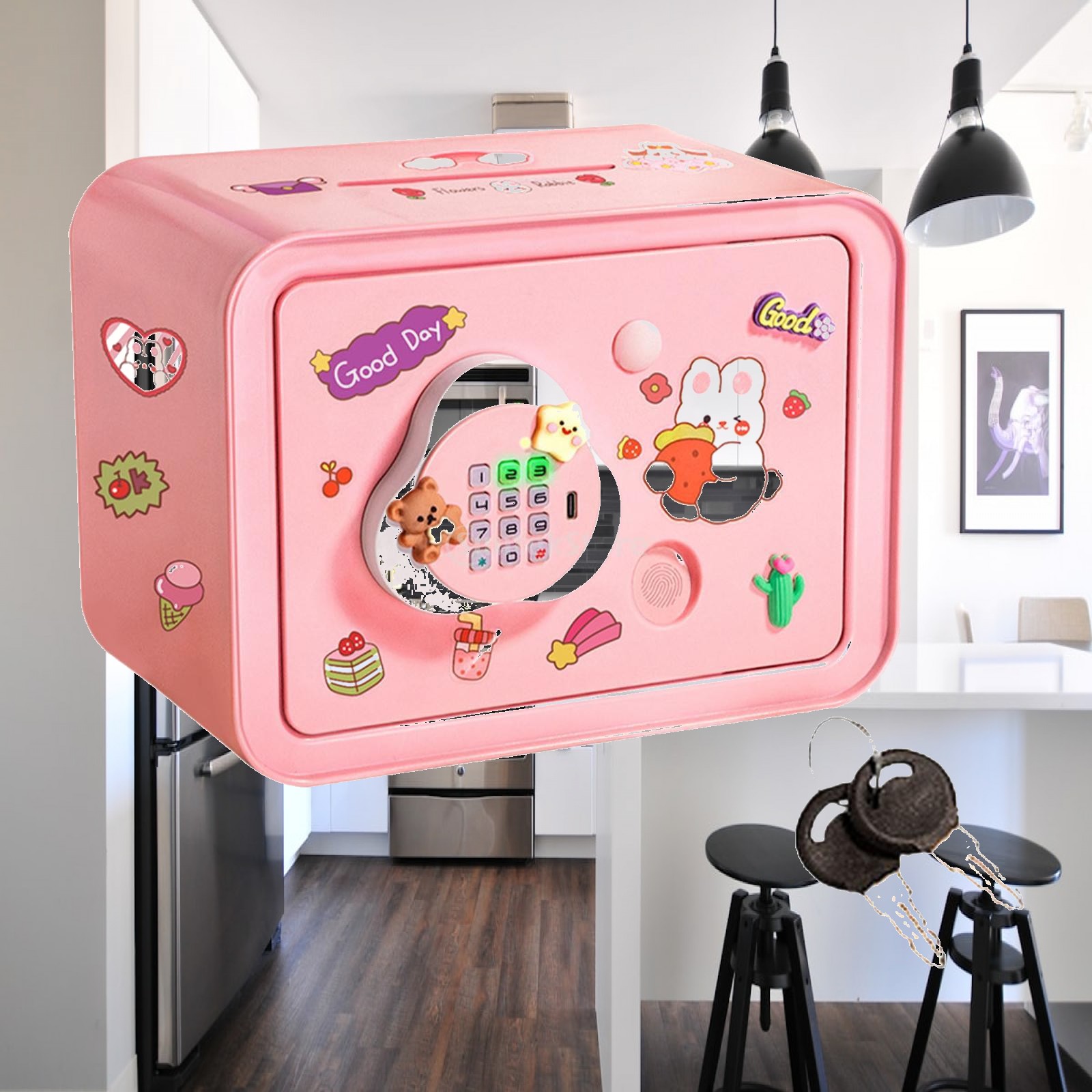 Kids Education Savings - Hucha con Forma de Cajero Automático,