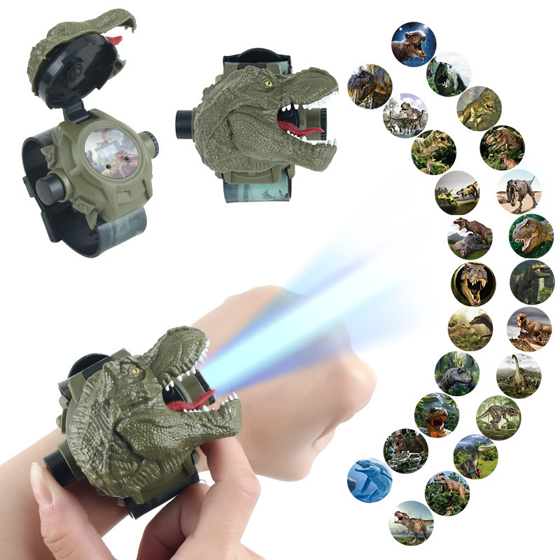 Kids Educational Watch - Reloj de Proyección de dinosaurio para