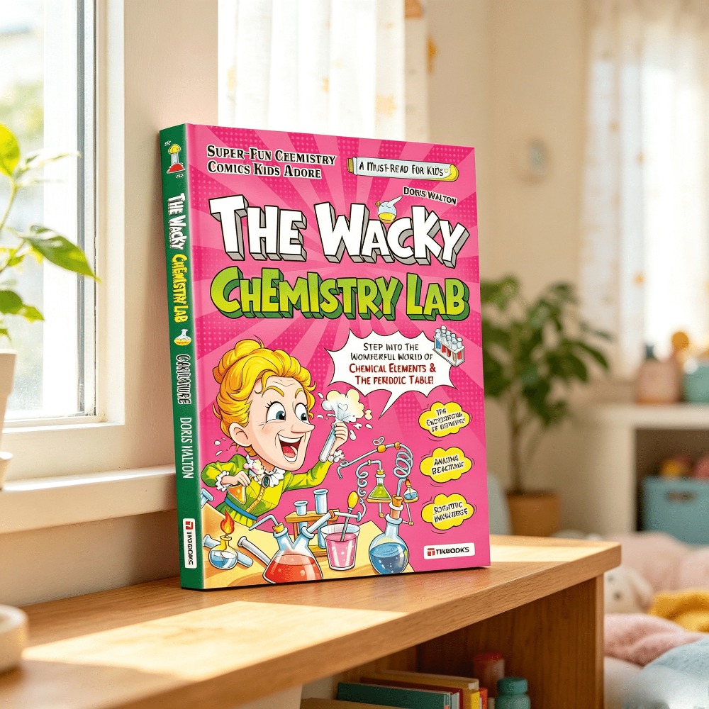 Kids Education Book - `The Wacky Chemistry Lab English Kids