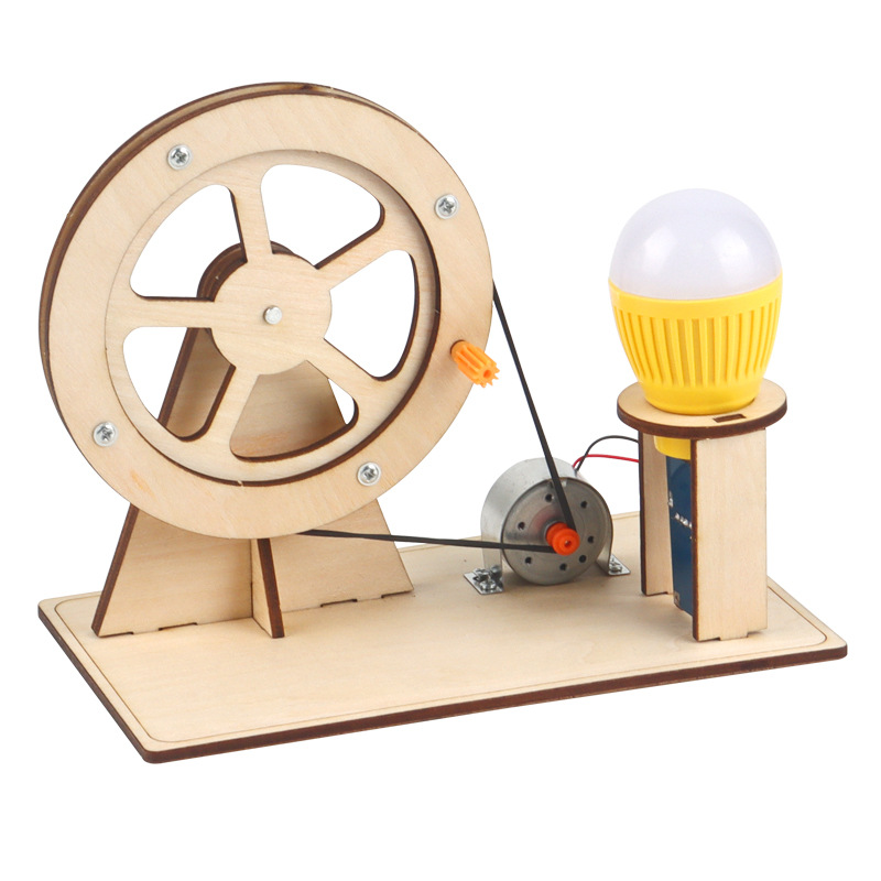 Kids Doctor Education - Generador de mano de madera para
