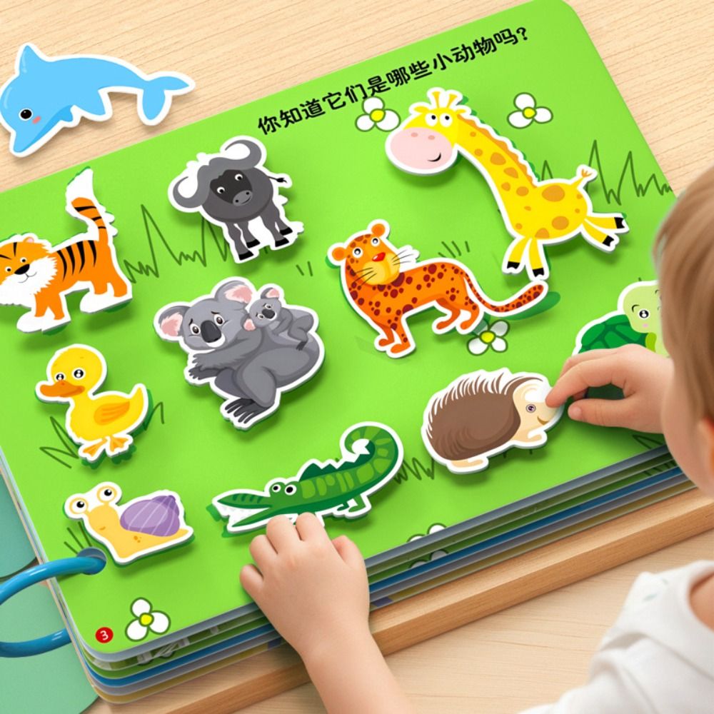 Kids Education Book - Libro duradero de 10 páginas para