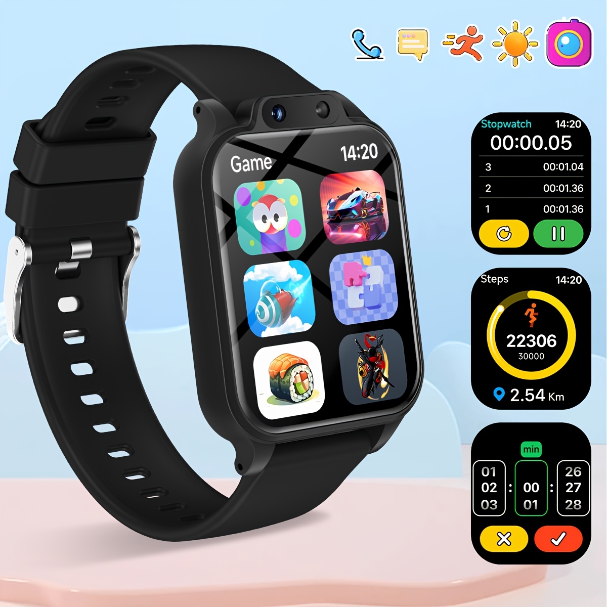 Kids Educational Watch - Reloj Inteligente para Niños con 18