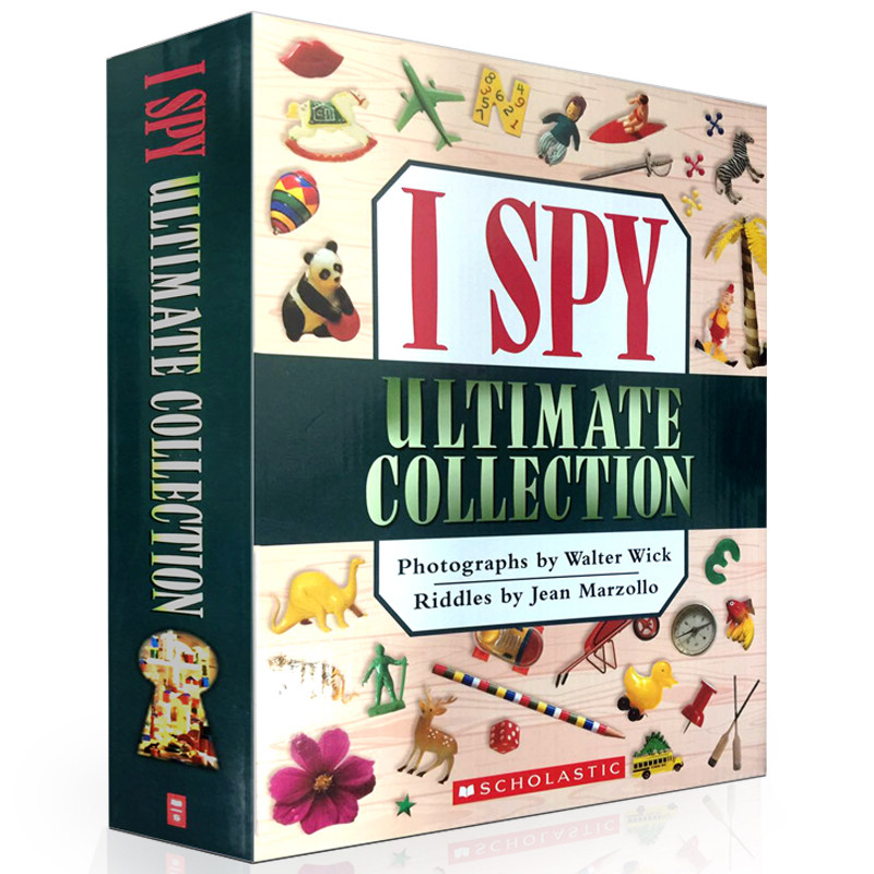 Kids Education Age - Juego de 10 libros I Spy