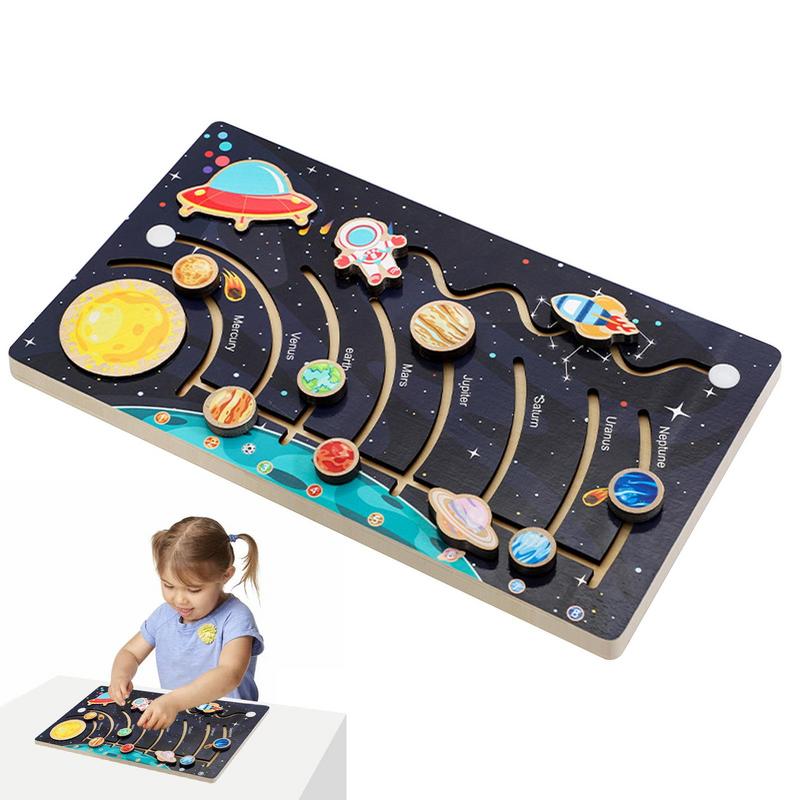 Kids Education System - Tablero de modelo de sistema Solar
