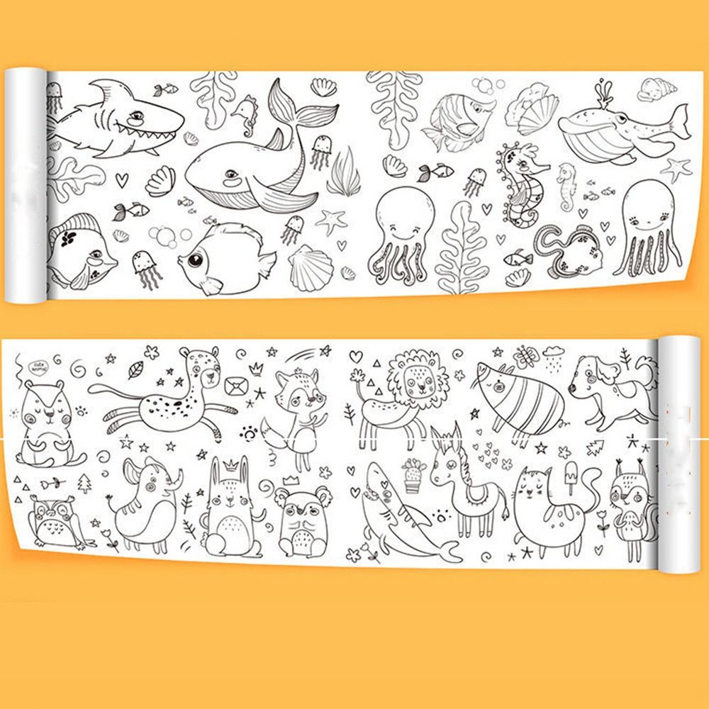 Papel de Pared para Colorear,  - Kids Educational Workbooks reseña y precio
