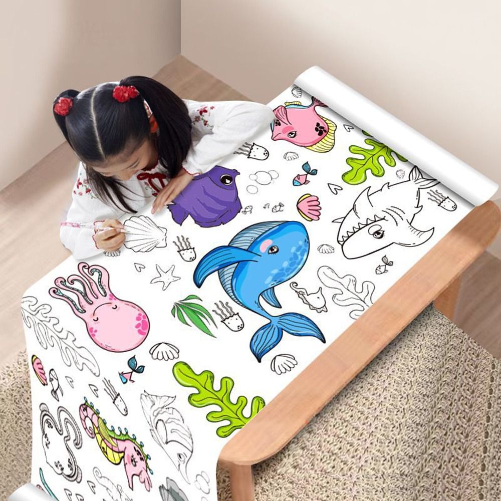 Papel de Pared para Colorear,  - Kids Educational Workbooks reseña y precio