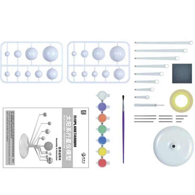 Modelo de sistema Solar DIY, m - Kids Education System reseña y precio