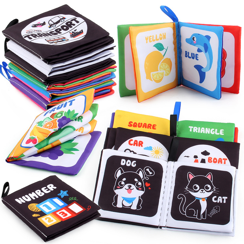 Libro de tela para bebé recién - Kids Education Book reseña y precio