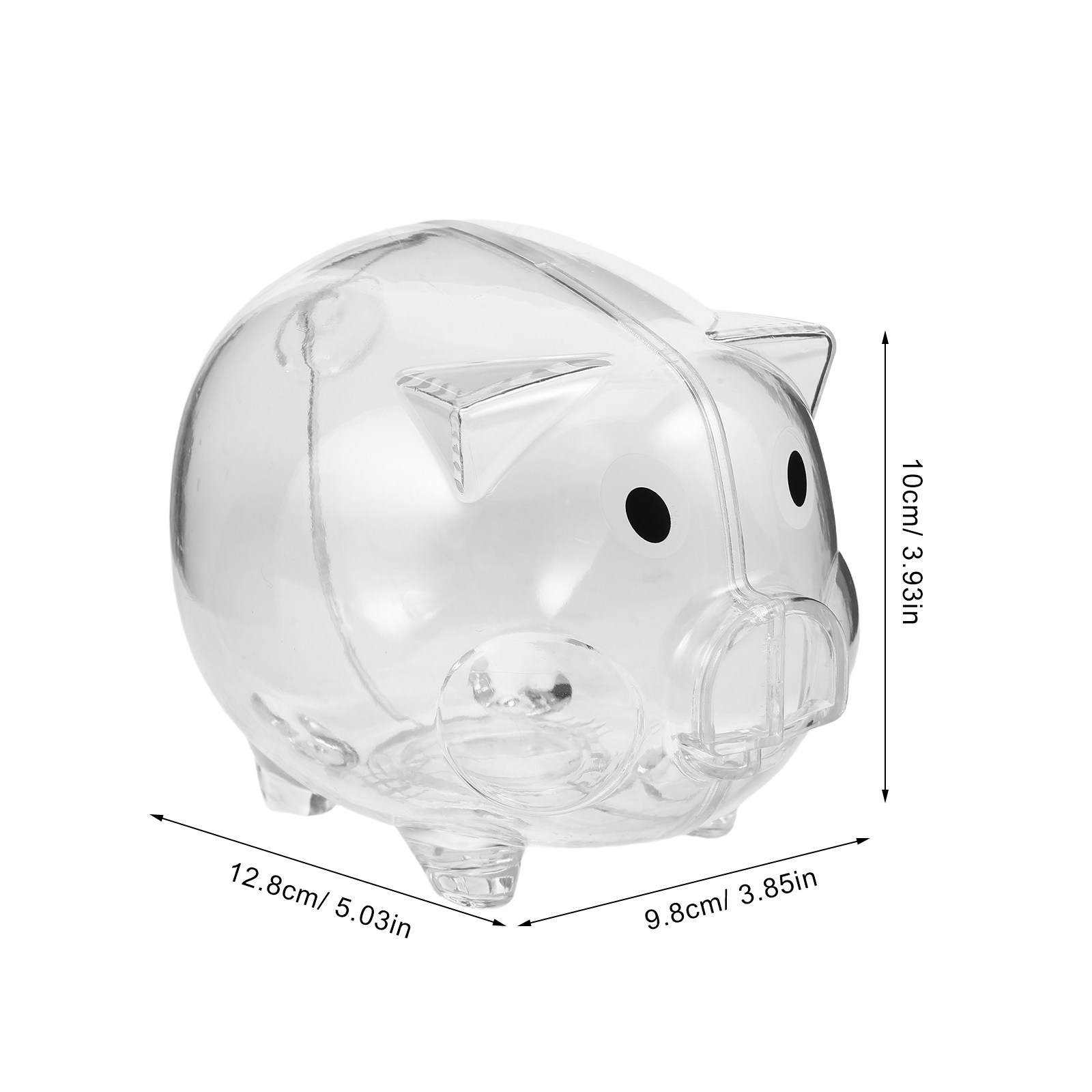 2 Piezas de Hucha Transparente - Kids Education Savings reseña y precio
