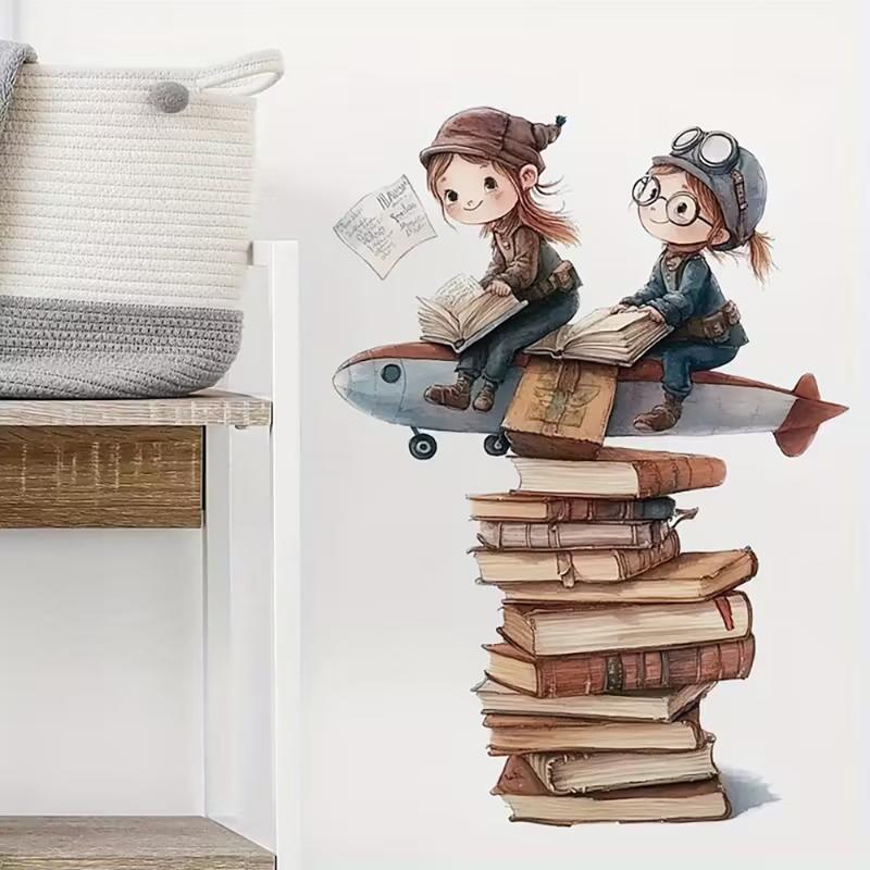 1 adhesivo de pared removible  - Kids Education Wallpaper reseña y precio