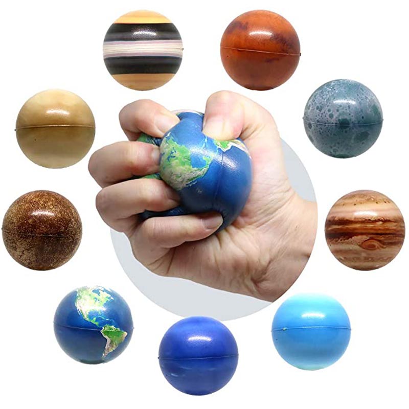Bola antiestrés de planetas de - Kids Education System reseña y precio