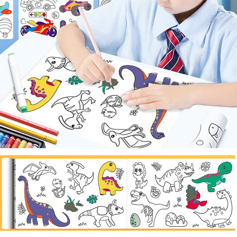 Rollo de dibujo para niños, pa - Kids Educational Workbooks reseña y precio