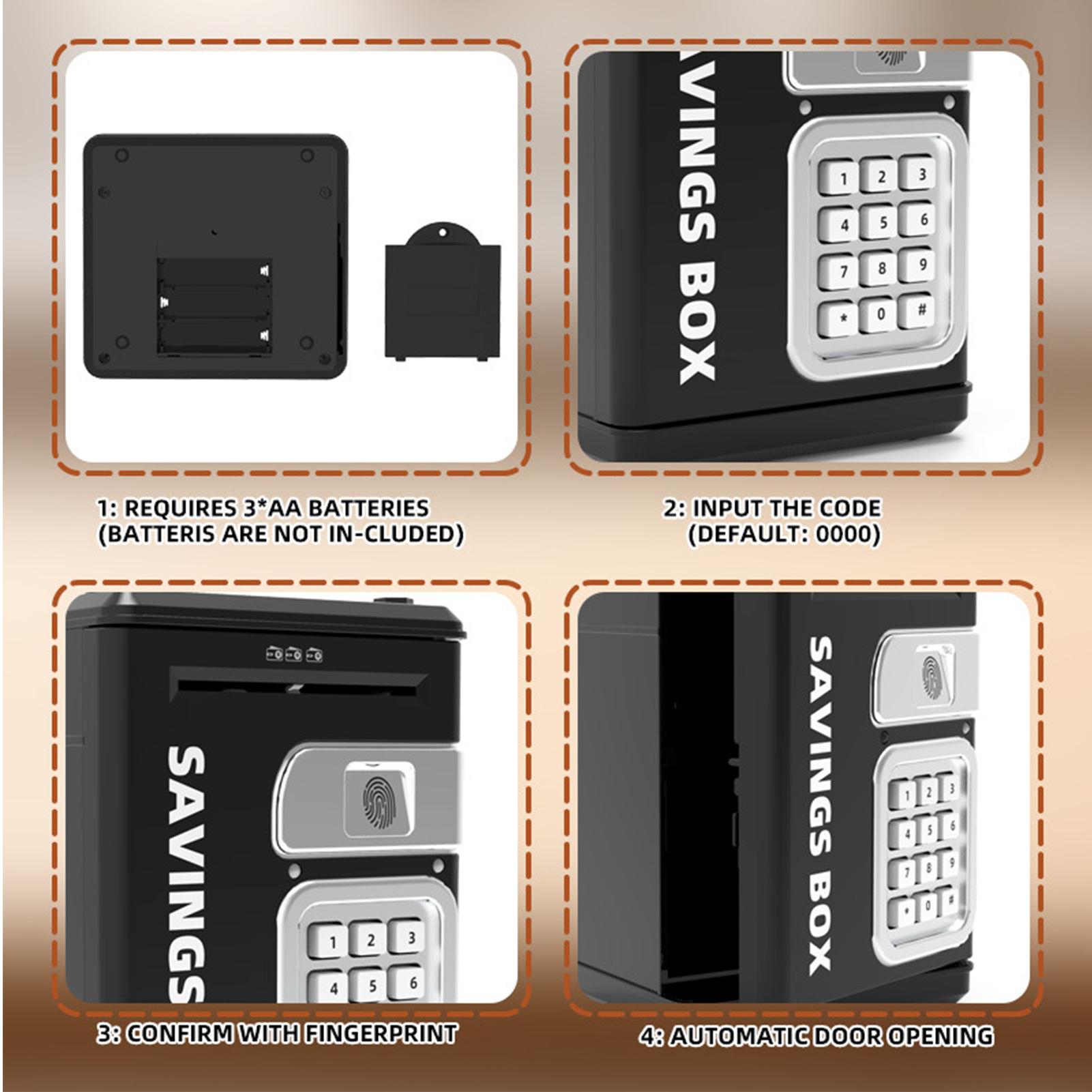 Caja de seguridad para niños,  - Kids Education Savings reseña y precio