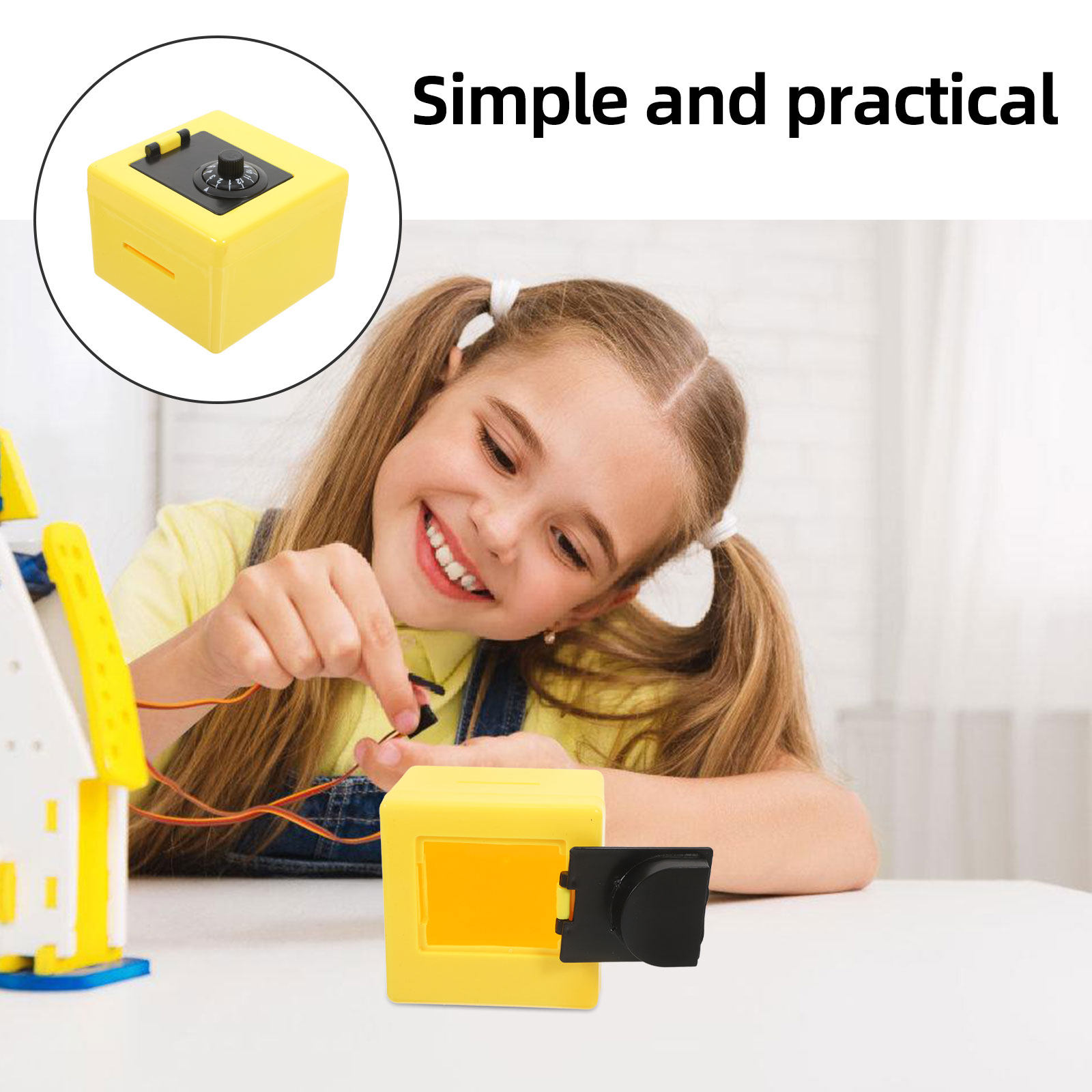 Mini Banco de Ahorros para Niñ - Kids Education Savings reseña y precio