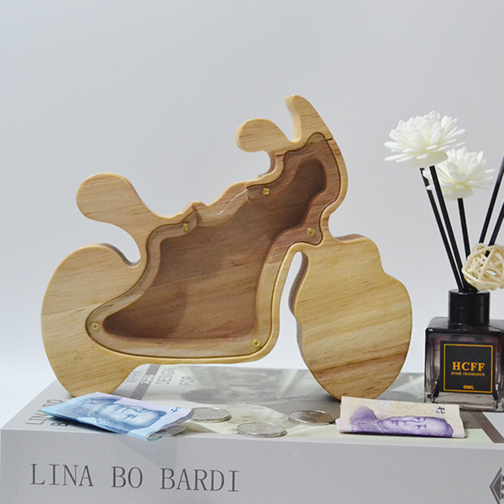 Alcancía de madera con alfabet - Kids Education Savings reseña y precio