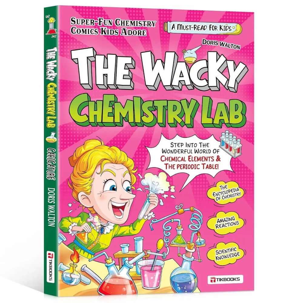 `The Wacky Chemistry Lab Engli - Kids Education Book reseña y precio