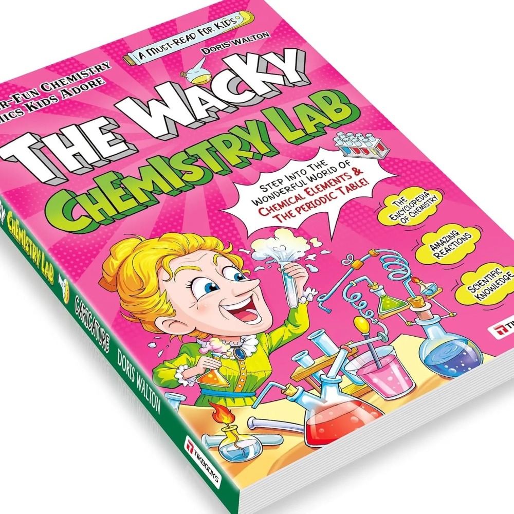 `The Wacky Chemistry Lab Engli - Kids Education Book reseña y precio
