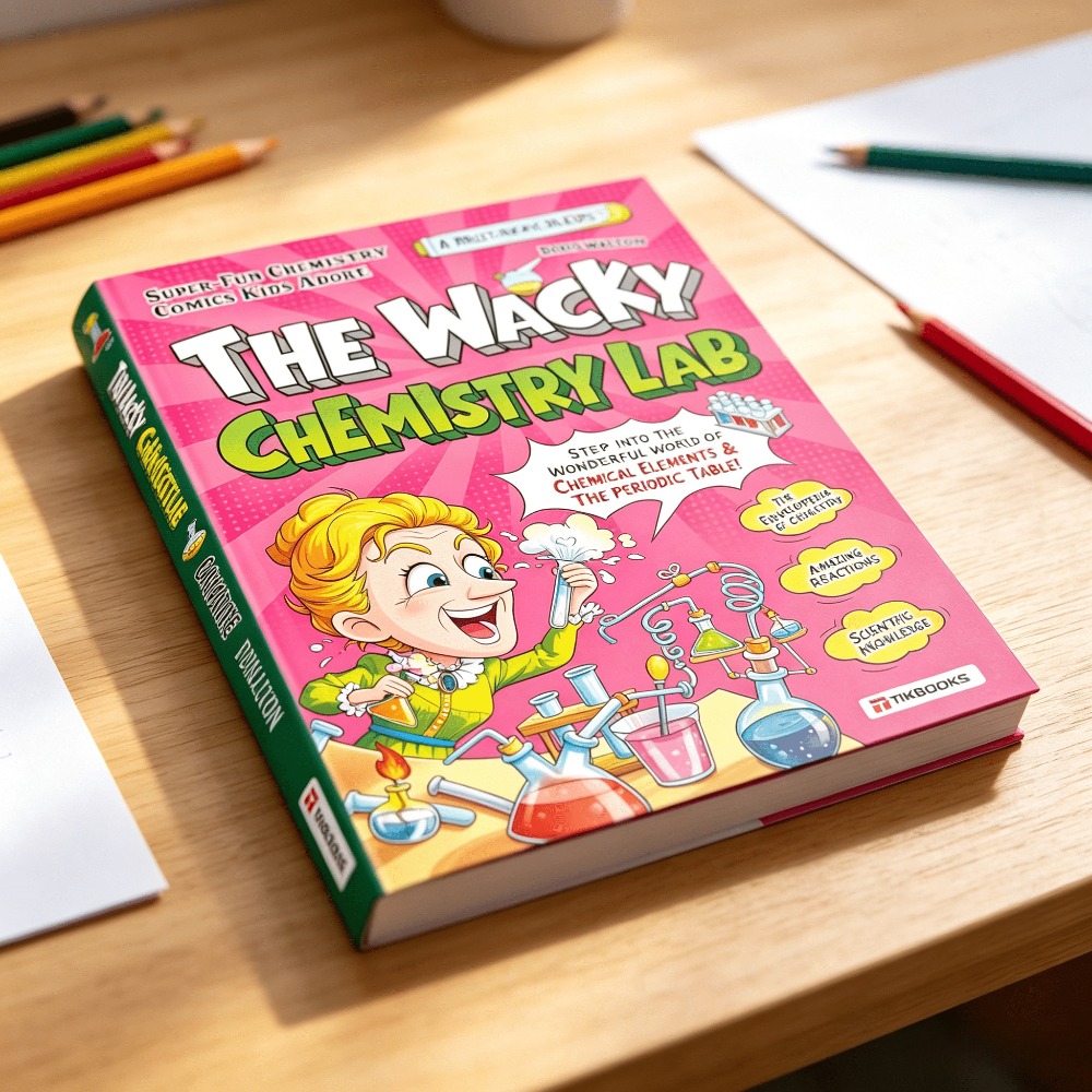 `The Wacky Chemistry Lab Engli - Kids Education Book reseña y precio