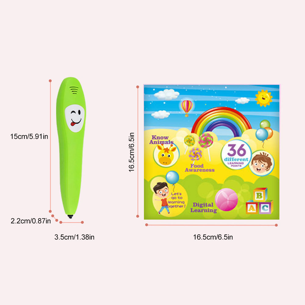 Lápiz Interactivo con Libros,  - Kids Education Book reseña y precio