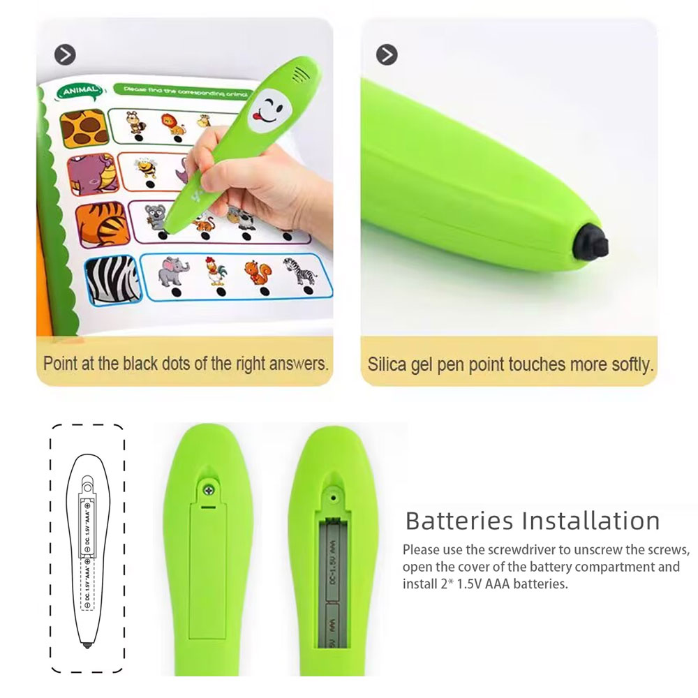Lápiz Interactivo con Libros,  - Kids Education Book reseña y precio