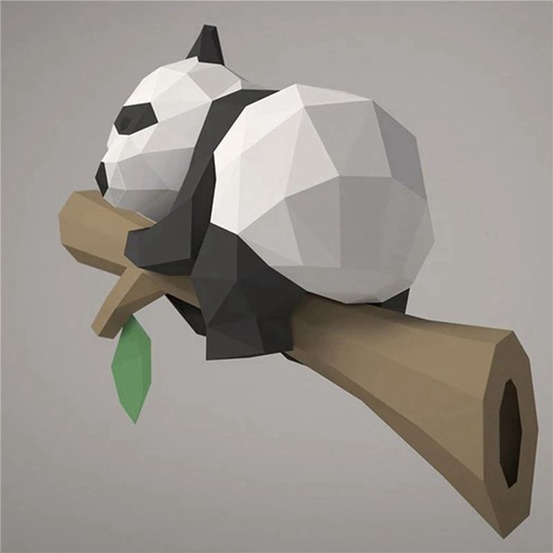 Modelo de Papel 3D de Animales - Kids Education Wallpaper reseña y precio
