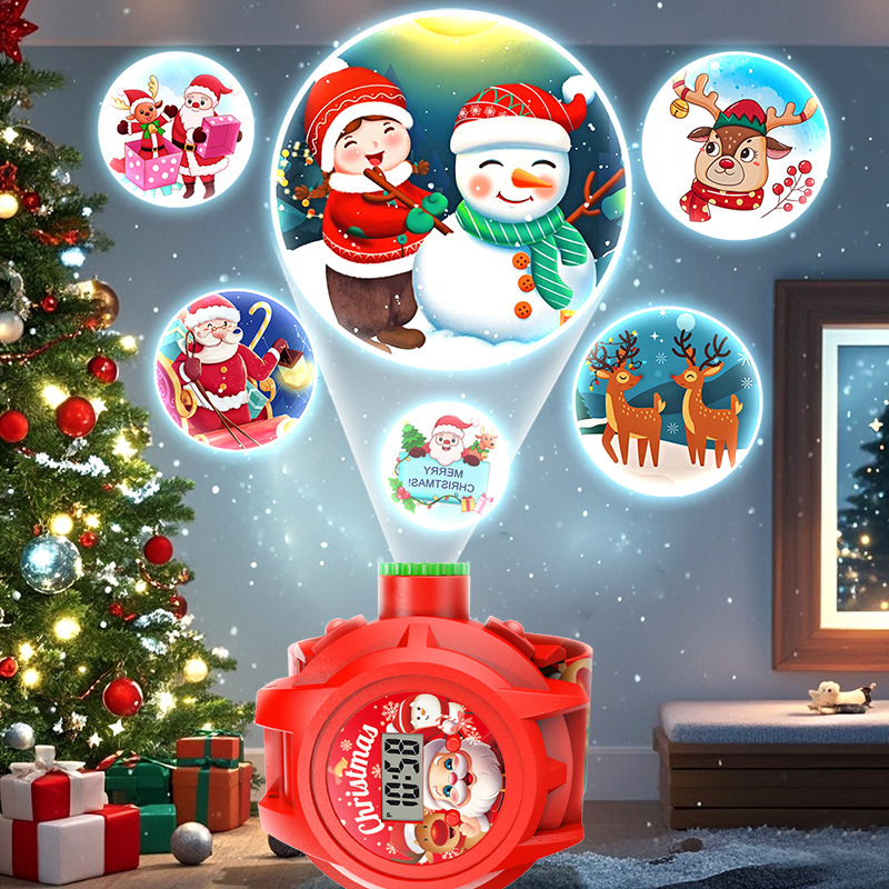 Reloj de proyección navideña p - Kids Educational Watch reseña y precio