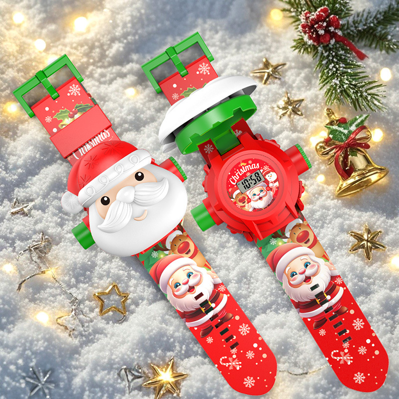 Reloj de proyección navideña p - Kids Educational Watch reseña y precio