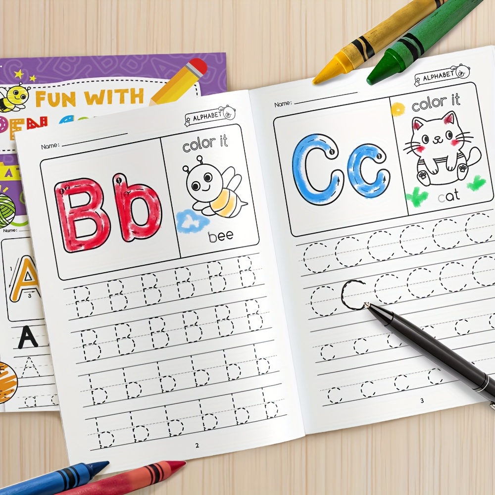 Actividades de aprendizaje pre - Kids Educational Workbooks reseña y precio