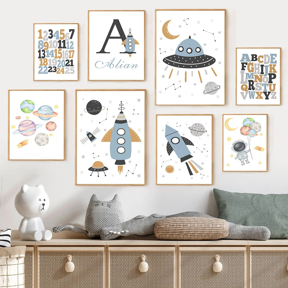 Lienzo Decorativo Personalizad - Kids Education System reseña y precio