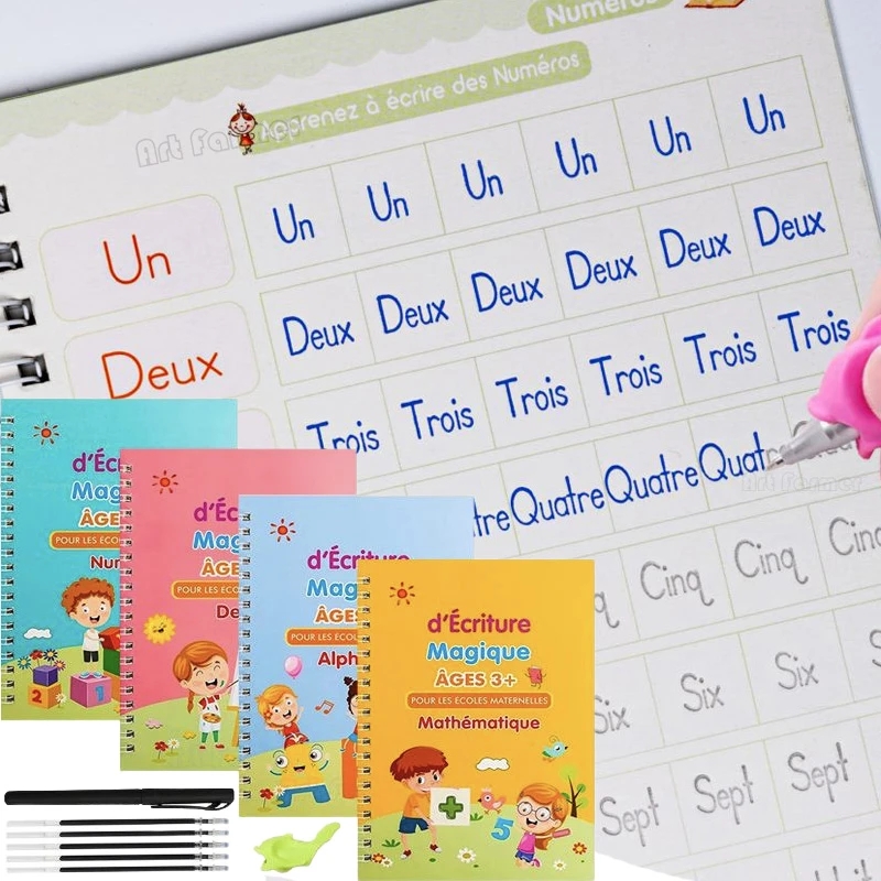 Cuaderno mágico de copia franc - Kids Educational Workbooks reseña y precio