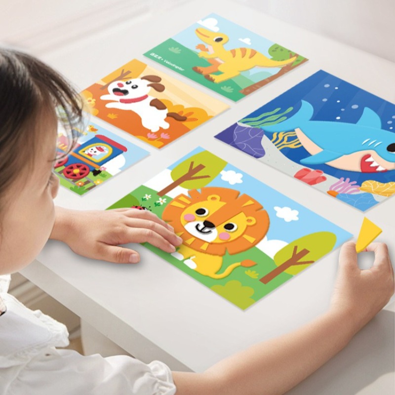 12 Piezas/set de Pegatinas 3D  - Kids Education Wallpaper reseña y precio