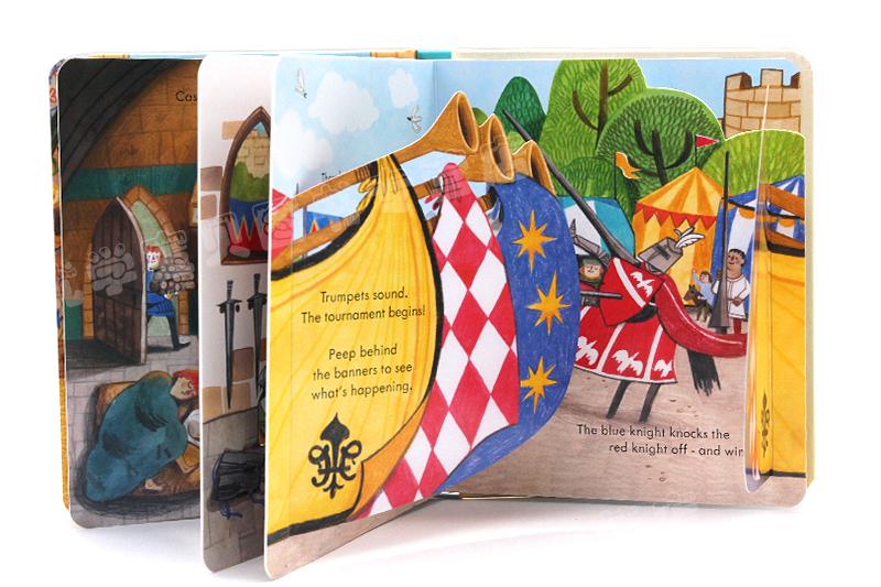 Usborne Peep Inside The Castle - Kids Education Age reseña y precio