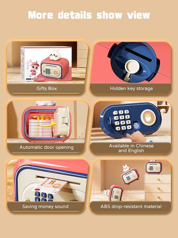 Hucha electrónica de ahorro Po - Kids Education Savings reseña y precio
