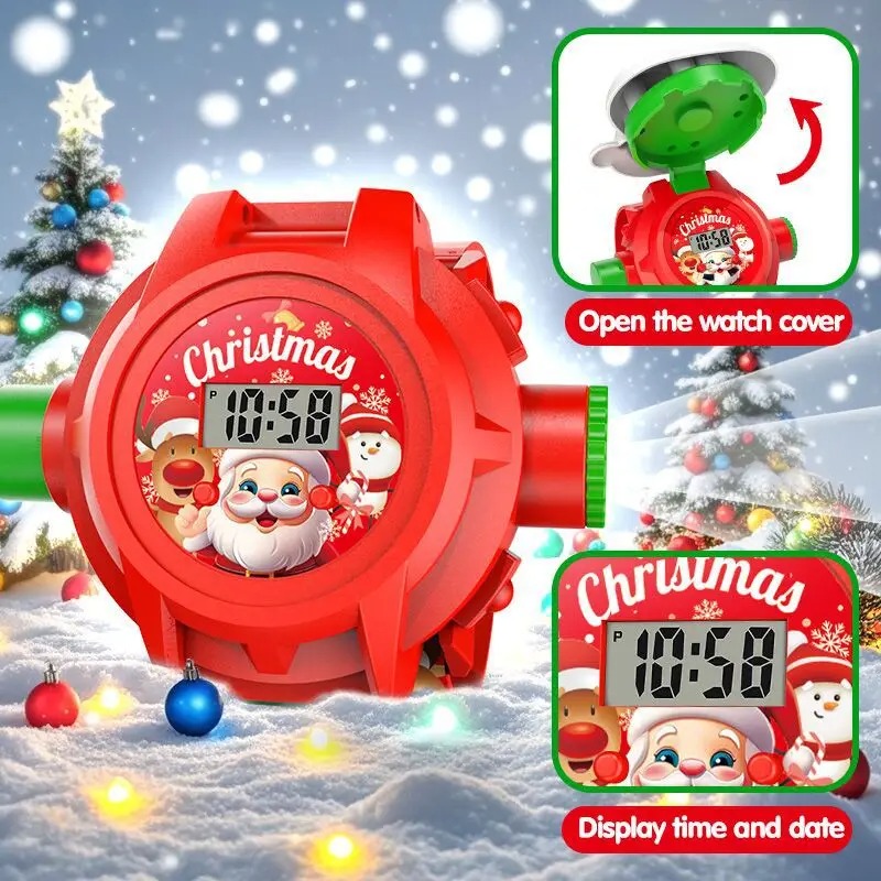 Reloj de Proyección Navideño p - Kids Educational Watch reseña y precio