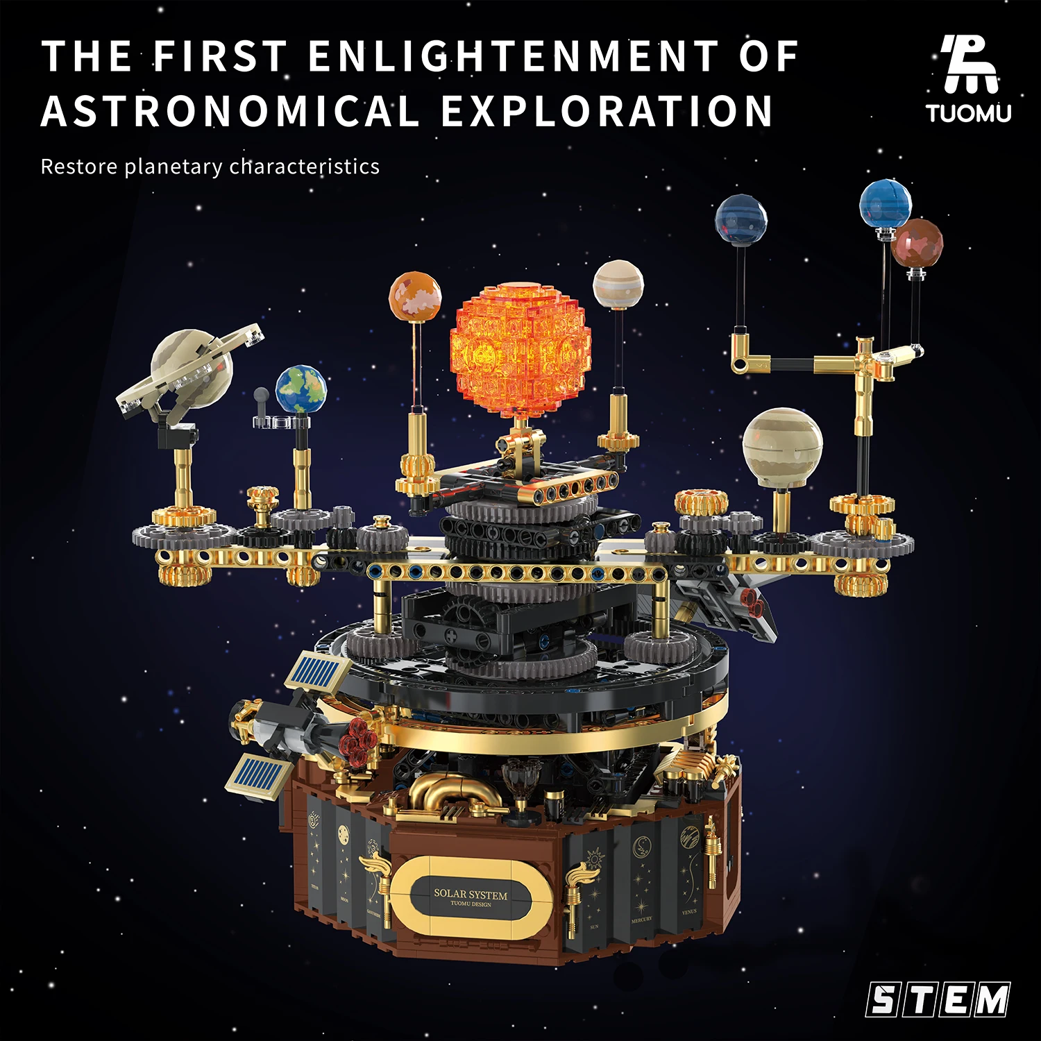 Sistema Solar giratorio eléctr - Kids Education System reseña y precio