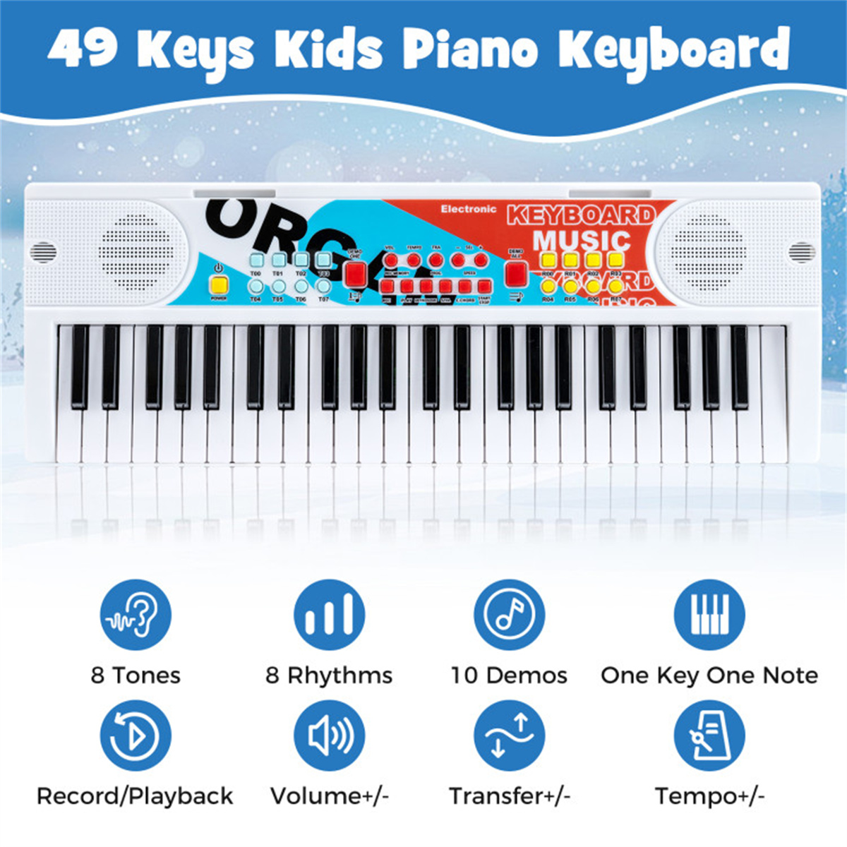 Teclado Electrónico Infantil d - Kids Education Age reseña y precio