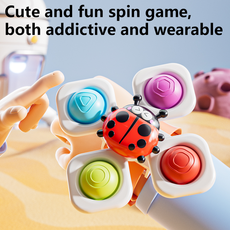 3 unids/set ventosa Spinning T - Kids Educational Watch reseña y precio